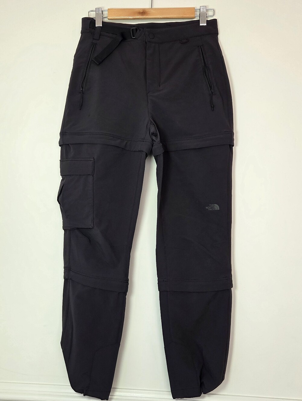 The North Face Bridgeway 3-in-1 Zip Off Hiking Pants 2 Black Gorpcore